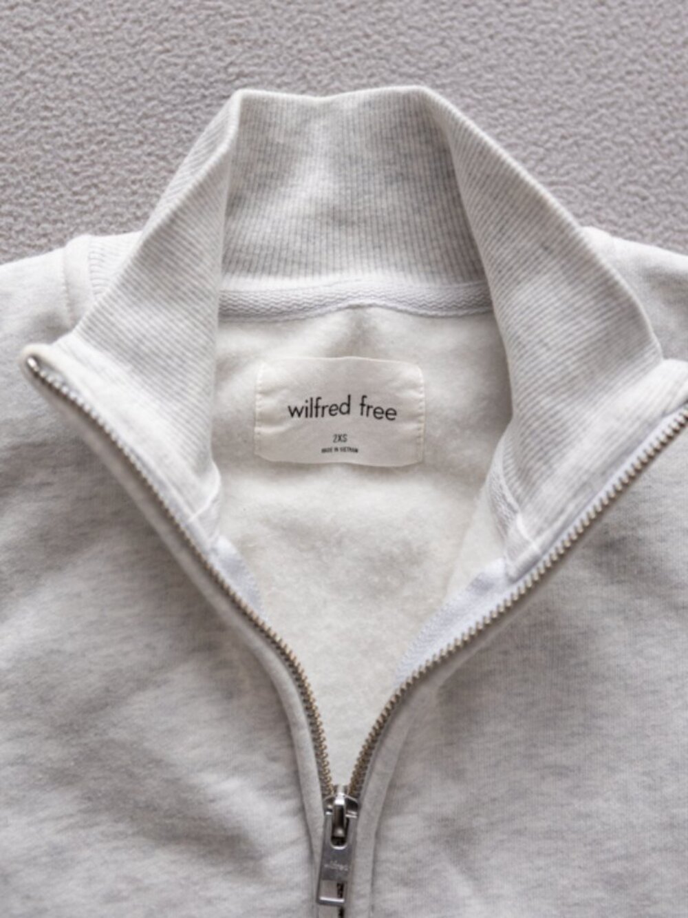 Light Grey Wilfred Quarter Zip XXS Great Condition